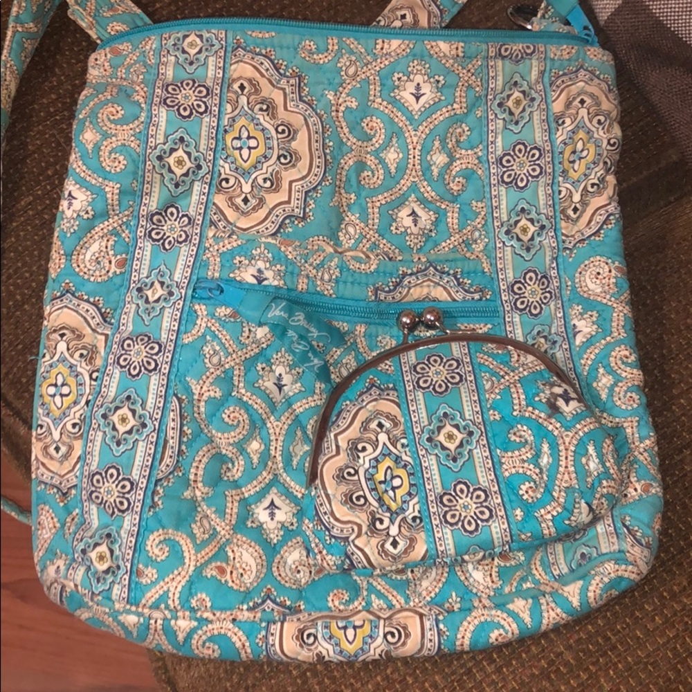 Vera Bradley Crossbody with matching coin purse